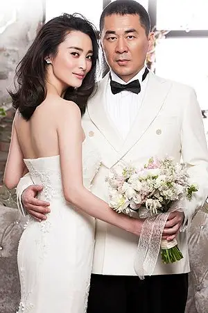 蒋勤勤陈建斌浪漫婚纱写真