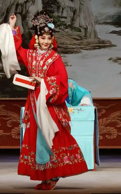 京剧舞台人像千娇百媚俏《红娘》大连市京剧院(二)