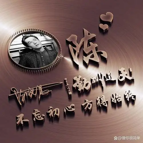 微信头像,姓氏头像,精选45张简约个性签名头像,有你的名字吗?