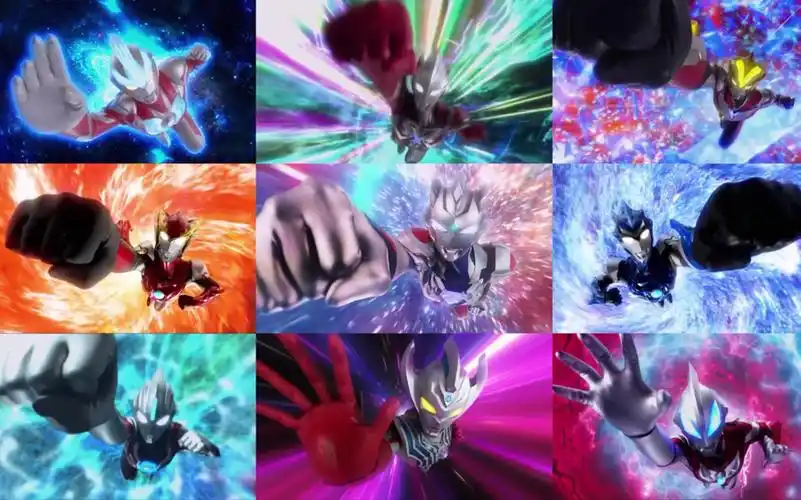 盘点新生代奥特曼出场所有形态