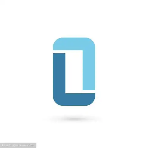 字母l手机标志图标设计模板