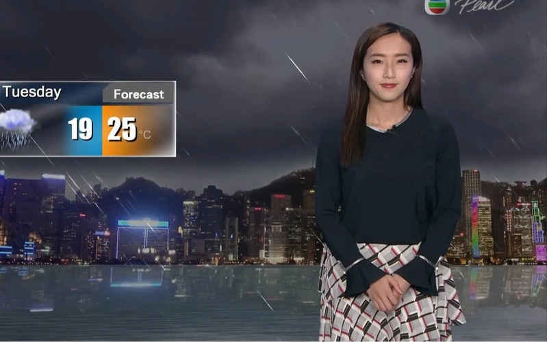 【tvb明珠台】晚间天气报告20221031 邓诗颖