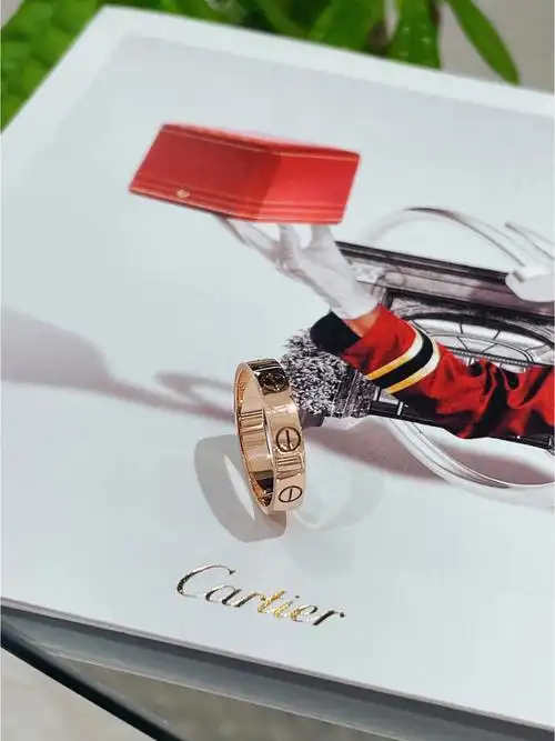 cartier卡地亚love系列au750玫瑰金