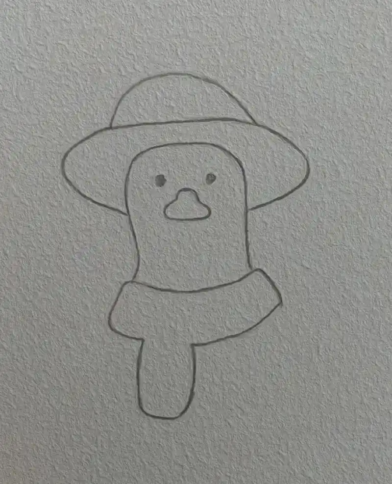 每天都要元气满满鸭#简笔画 #零基础学画画 #儿童简笔画 - 抖音