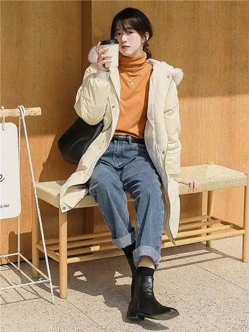 100套秋冬厚穿搭小个子照着穿美爆整个冬天