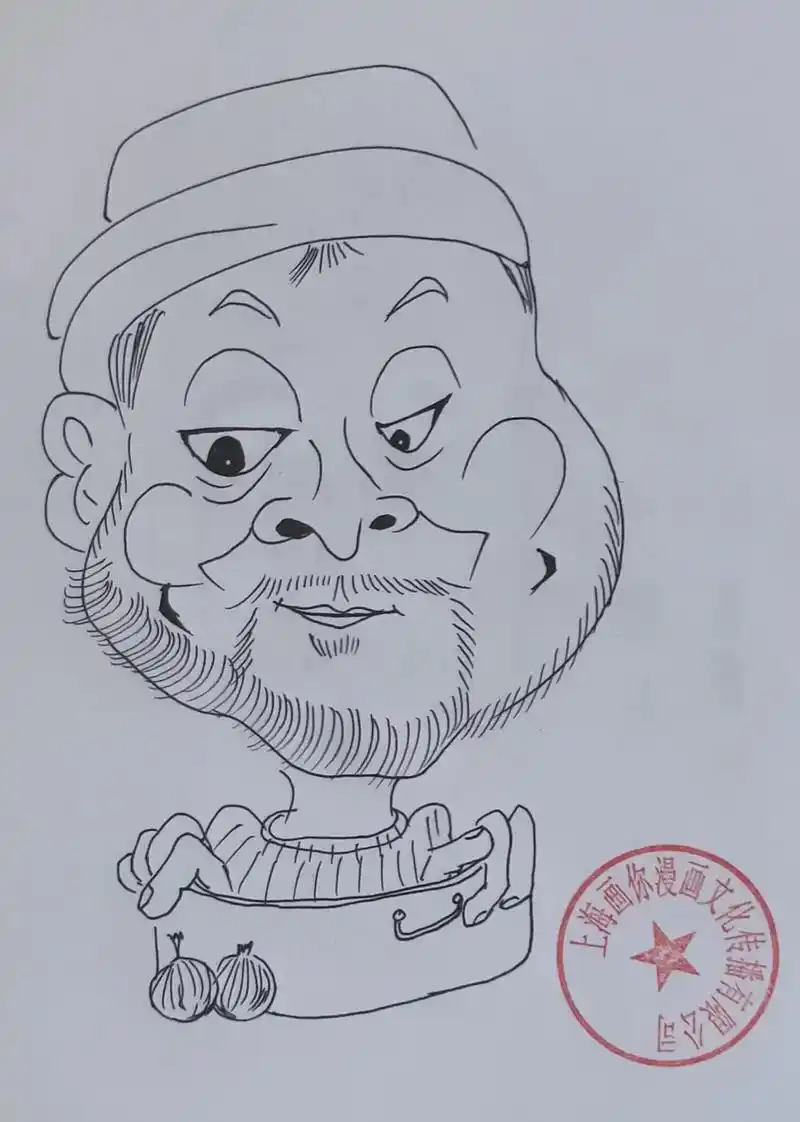 国外名人肖像漫画赏析 - 抖音