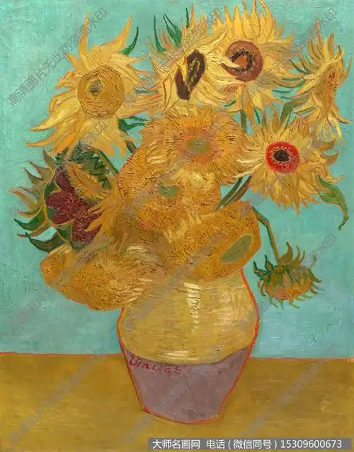 梵高 向日葵 高清作品53 下载_大师名画网