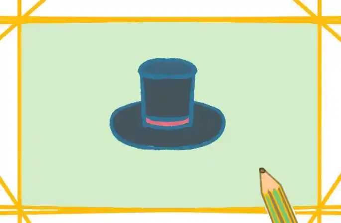 分院帽简笔画哈利波特分院帽简笔画