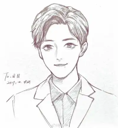 肖战手绘饭绘漫画 by:酸性绿