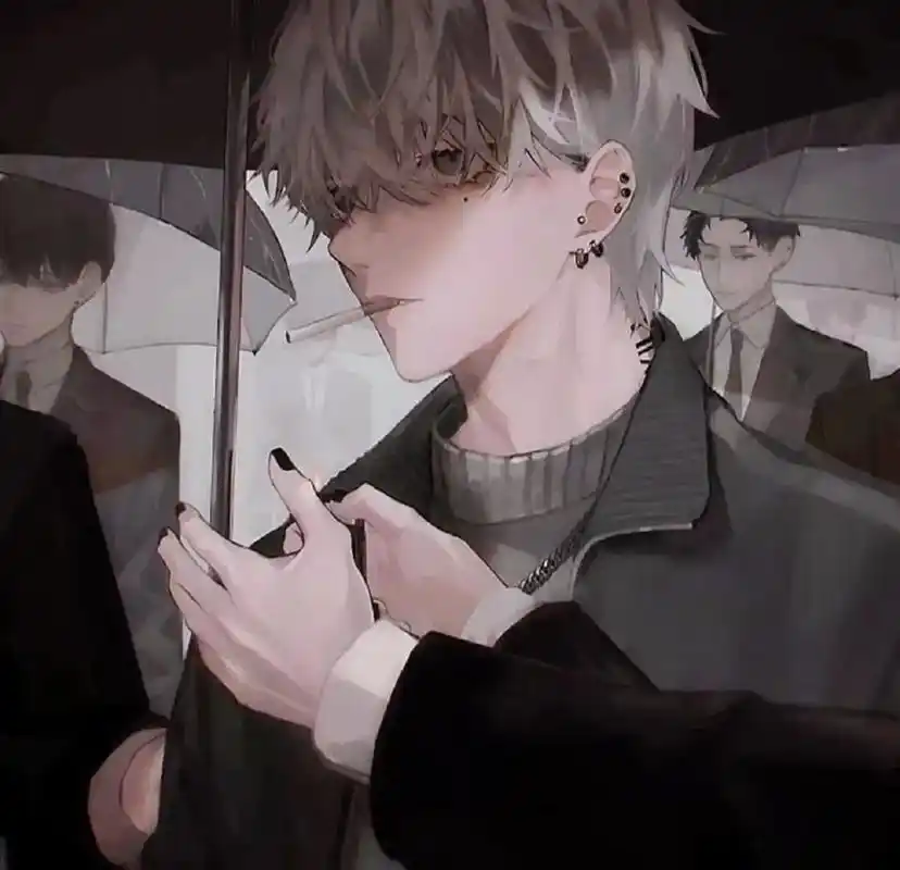 帅气霸气男生动漫头像