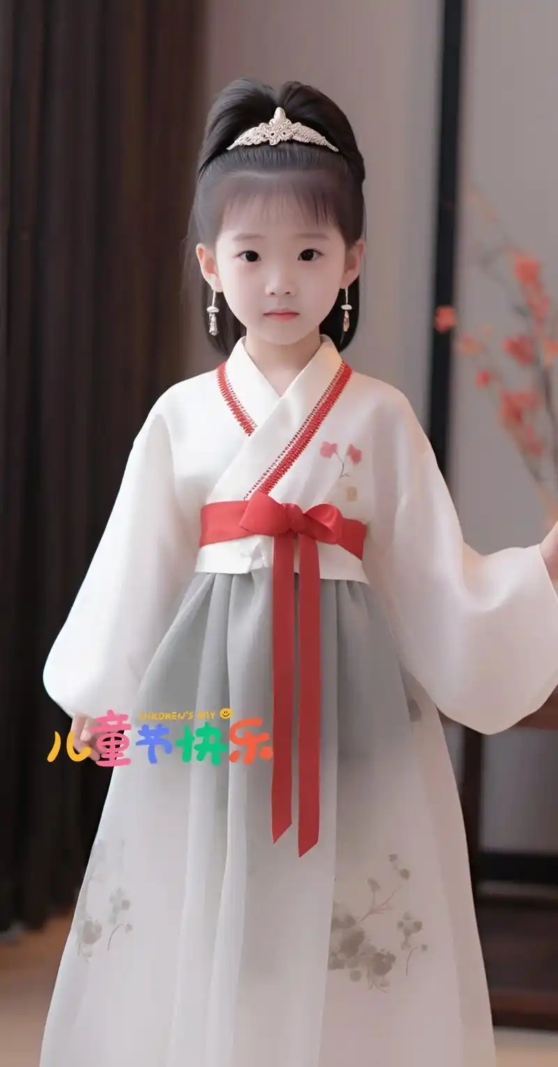 六一来了,来一组儿童汉服#六一儿童节古装汉服 #萌娃 #抖音 - 抖音