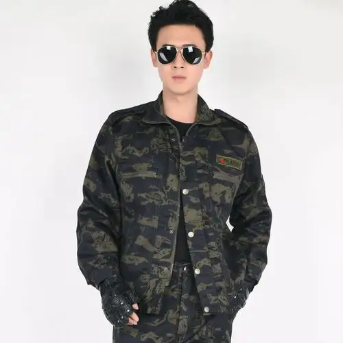 迷彩服套装男特种兵新式军装正品黑鹰作战服作训服工作服耐磨透气