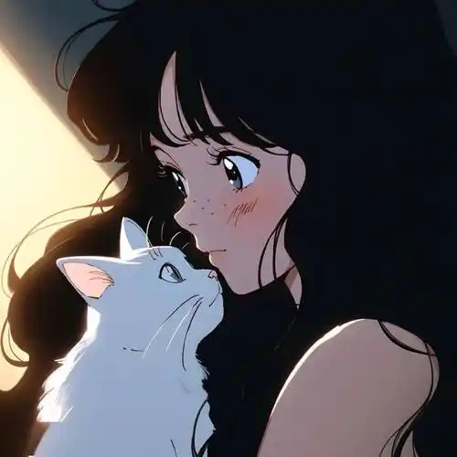 头像| 抱猫猫的363436373039温柔治愈女生头像_礼物_版权