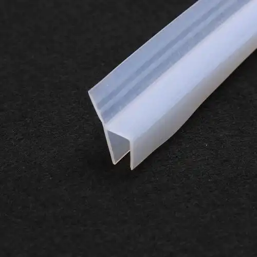 h型玻璃门密封条hfu型窗户防风条浴室门沐浴房门窗防水硅胶