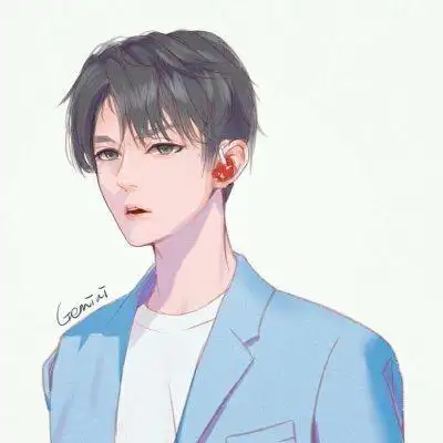 易烊千玺动漫头像帅气图片大全_明星头像_头像屋