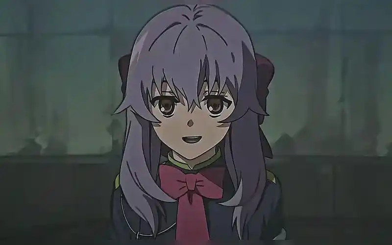 谁能拒绝一个可爱的紫毛女孩呢.