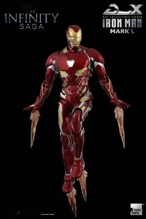 threezerodlx钢铁侠mk50经典纳米战甲出场