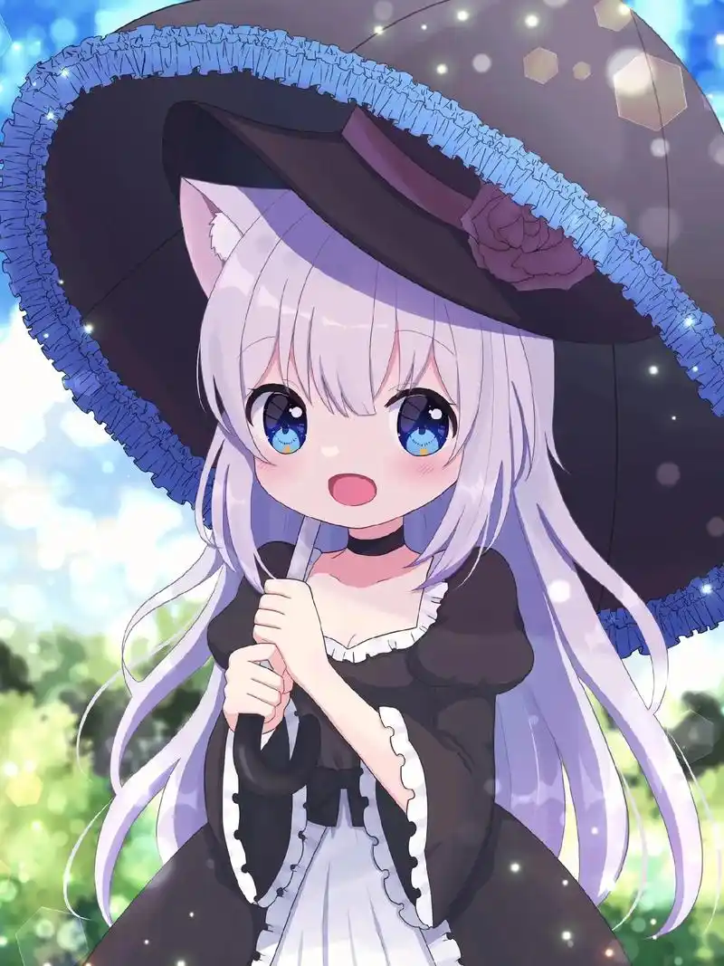 二次元 #超可爱图 #萌图 #萝莉#白毛萝莉#推荐 #二次 - 抖音