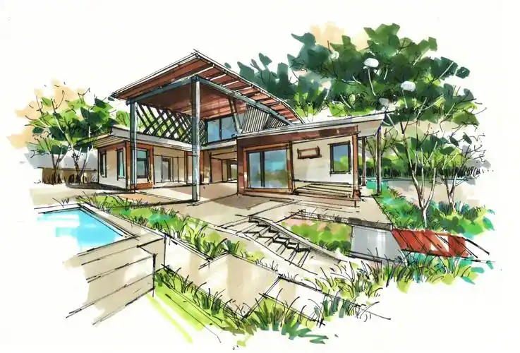 环艺景观手绘效果图分享