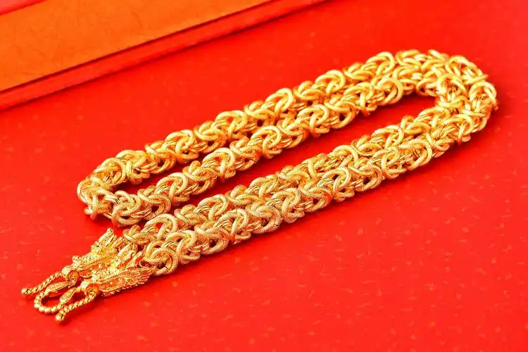 100克金项链大概有多大:很多人对于黄金首饰有一种误解,认为黄金首饰