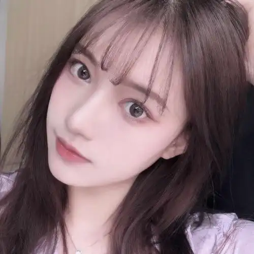 超清可爱的女头像正脸图片,女生头像图片