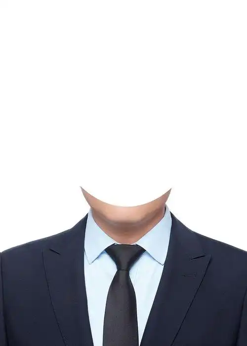 证件照素材五官眉毛素材五官素材8衣服男