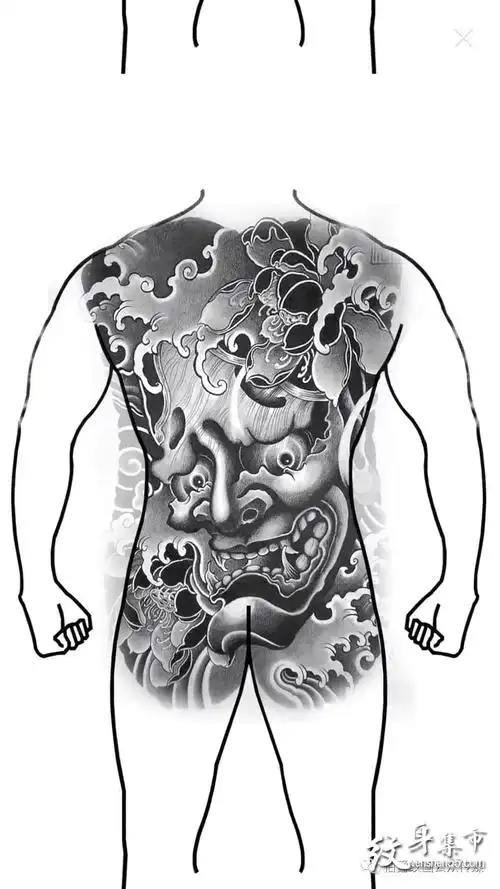 2020最火满背纹身,2020最火满背纹身手稿,2020最火满背纹身手稿图案