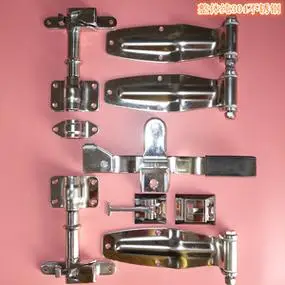 五十铃汽车大小厢式货车集装箱冷藏车车厢配件加厚不锈钢门锁扣钩