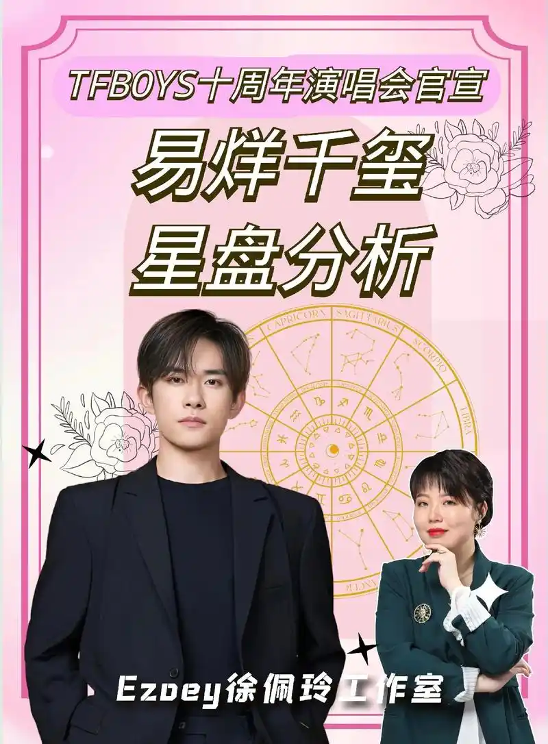 易烊千玺星盘分析来啦! - 抖音
