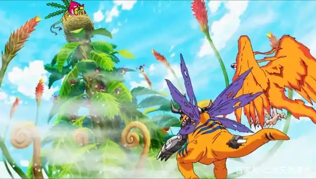 新数码宝贝40话预告:热带系数码兽登场,太娜发糖,下周停播