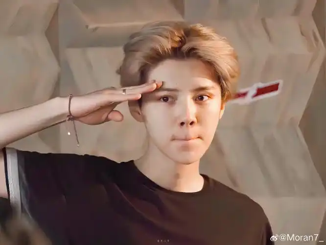 歌手鹿晗##鹿晗可爱国国王