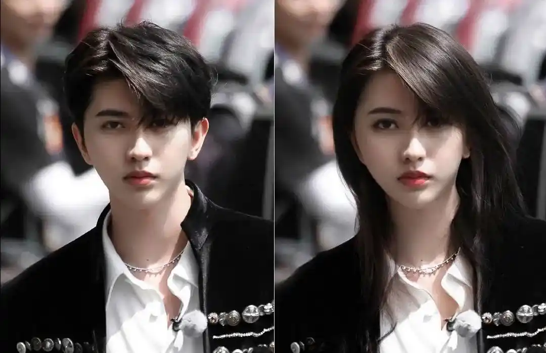 男星p图成女装美照蔡徐坤撞脸景甜肖战神似石原里美惊艳众人