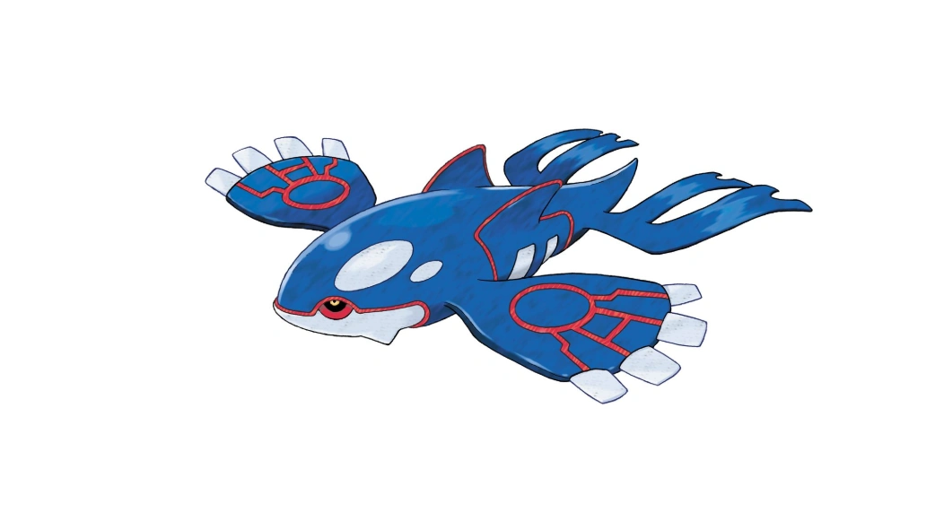 原始盖欧卡,体形长达9.8米,盖欧卡是个深海神兽,它的出现就必定会大战