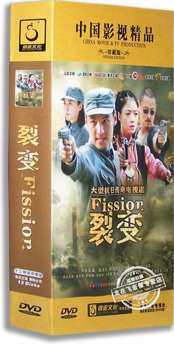 正版电视剧 裂变12dvd 精装版 钱泳辰 蒋欣 尹铸胜 于小磊