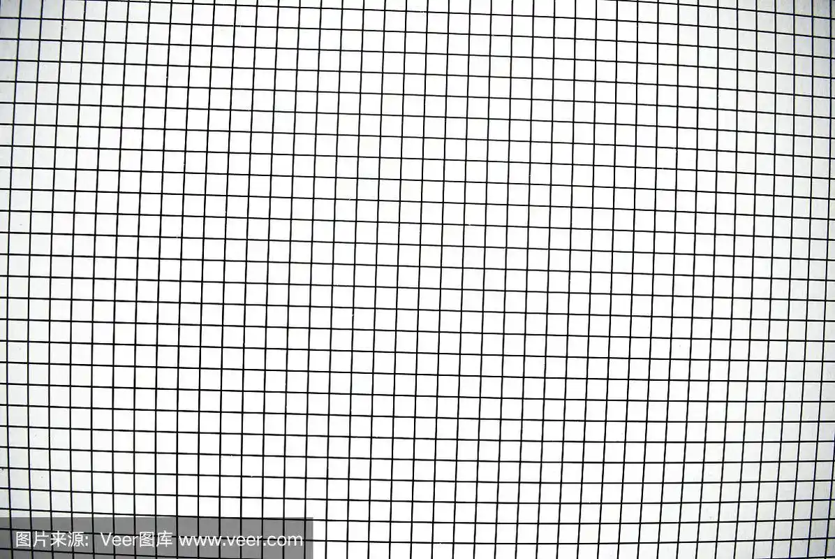黑白方格方格纸背景或纹理