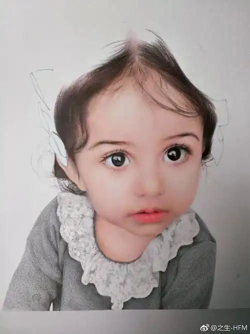 乖乖,这位95后的彩铅画画成这样,比真人更美,绝了!