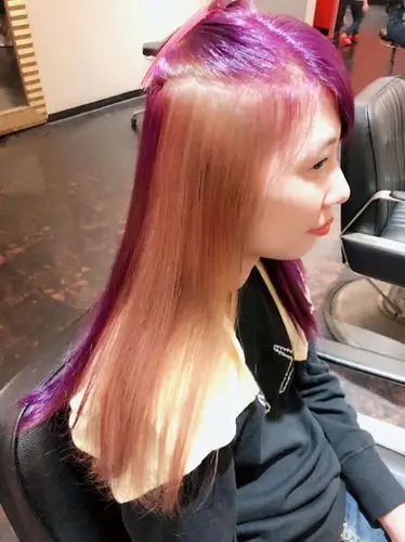 试用-sofei 舒妃型色家植萃添加护发染发霜-628雾感星空紫