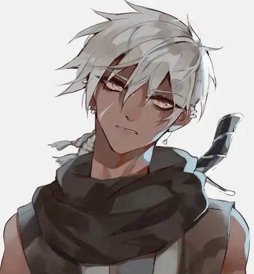 扎辫子的动漫帅哥?【要图,要超a的,最好是在扎辫子的过程】?