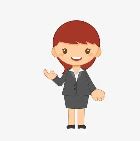 职业女性卡通头像图片大全