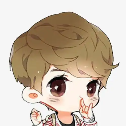 食指卡通嘘手势