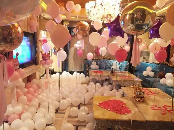 生日宴ktv气球设计布置