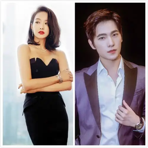 并在微博交流频繁,还被爆出穿情侣装的照片