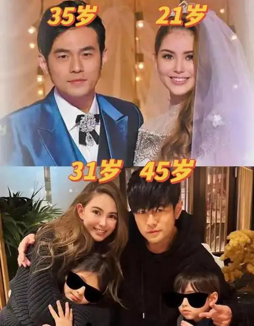 转眼间周杰伦和昆凌结婚十年了,十年前,周杰伦才35岁,如今十年过去了