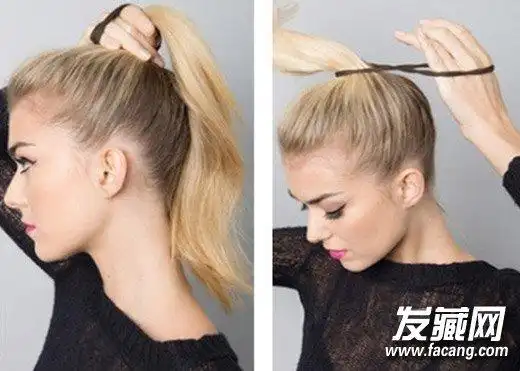 > 清爽优雅盘发&马尾辫 有风的日子这样扎头发(3) 导读:扎发步骤 step