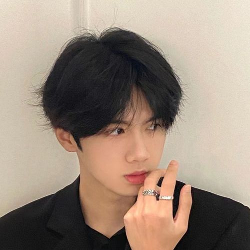 特价假发男中分蓬松修脸