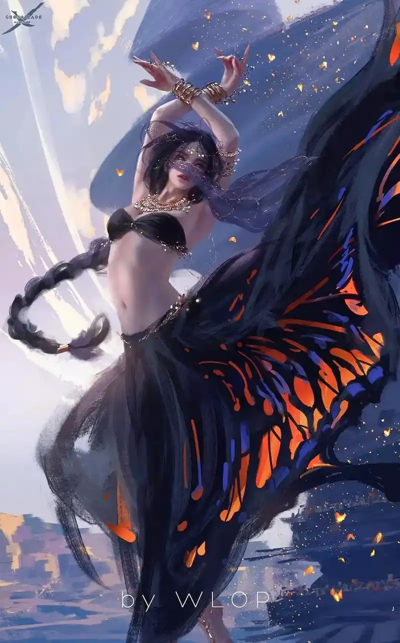 全屏高清壁纸.#鬼刀  #风铃公主 #手机屏保 #壁纸#星空 - 抖音