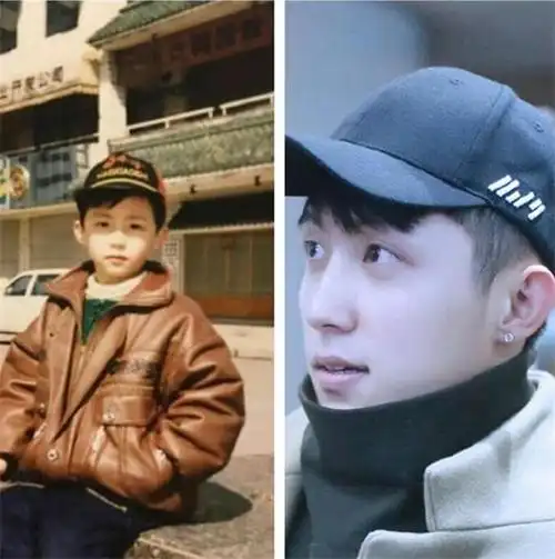 黄景瑜从小五官就出挑,长大更好看了.