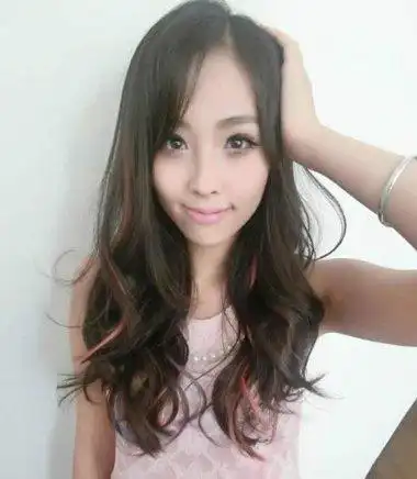 挑染几缕头发多少钱漂染几缕头发的图片