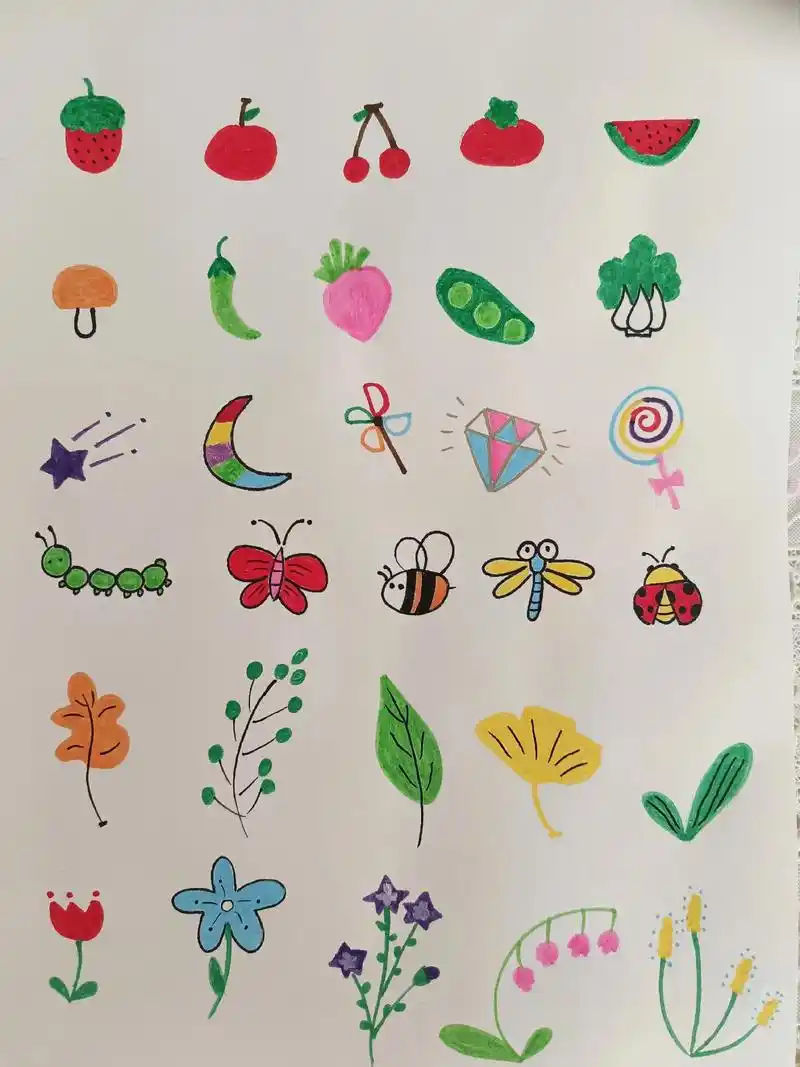 简单又容易的小图案