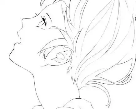 人物侧脸简笔画 人物简笔画侧面图人物头像侧面简笔画